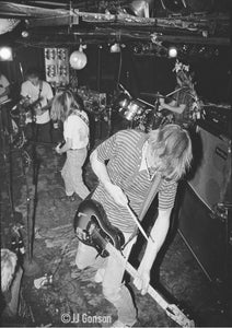 Sonic Youth (Thurston Moore) at The Rat in Boston, cir. 1987